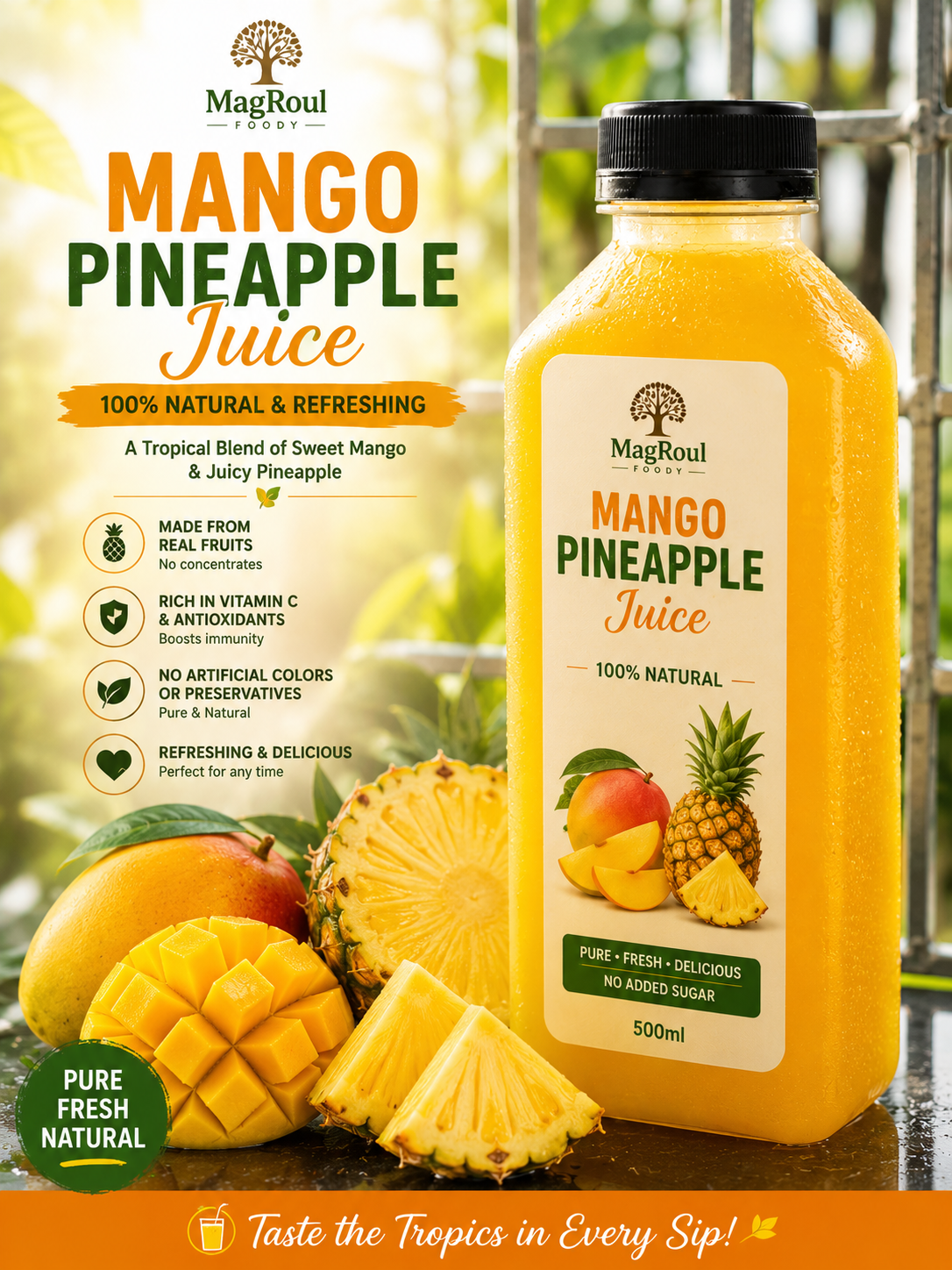 Mango & Pineapple Juice